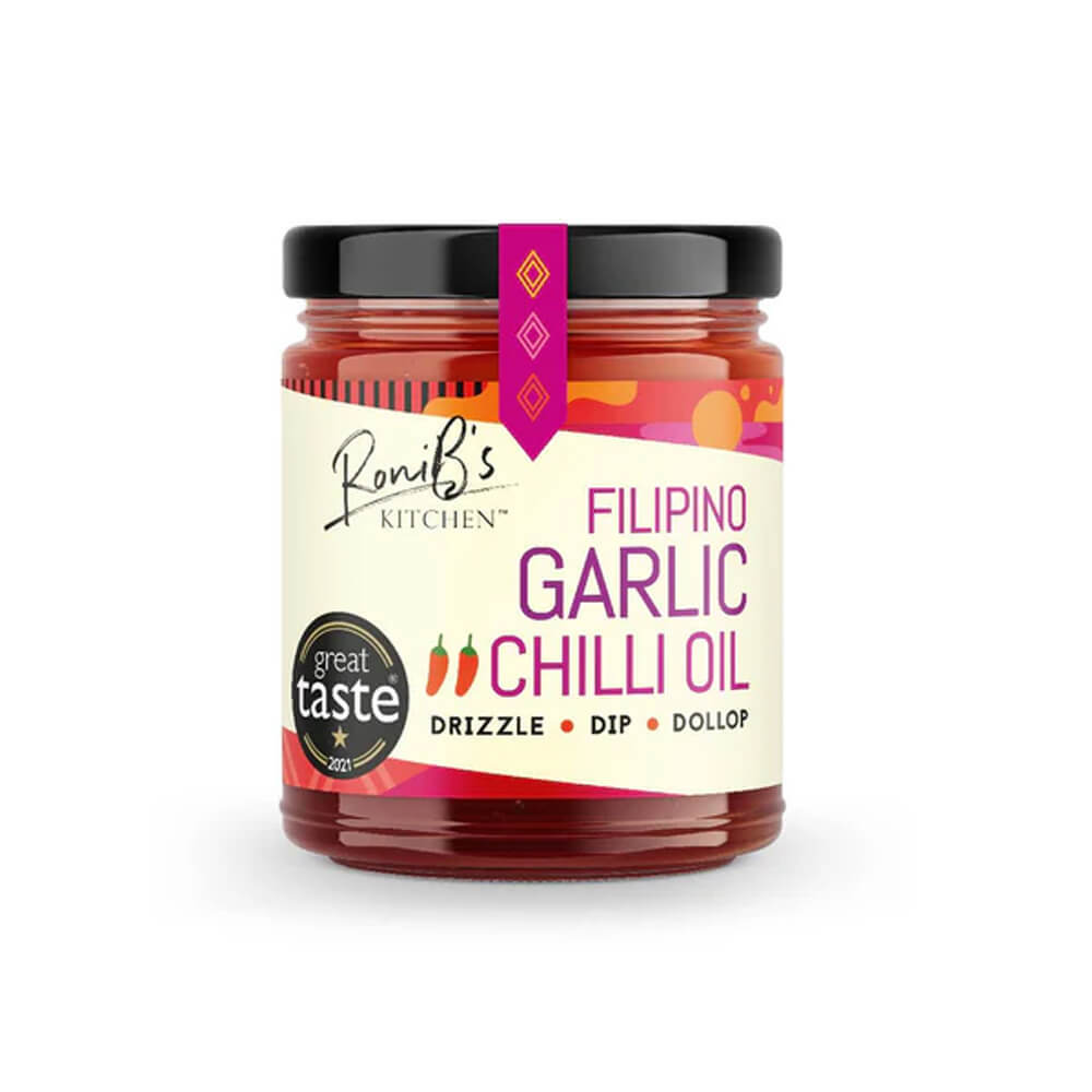 Roni B's Kitchen Garlic Chilli Oil 190ml